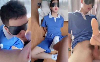 【奶一学弟】眼罩弟弟用飞机杯