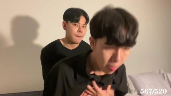 韩国纹身猛攻-强力打桩小男友
