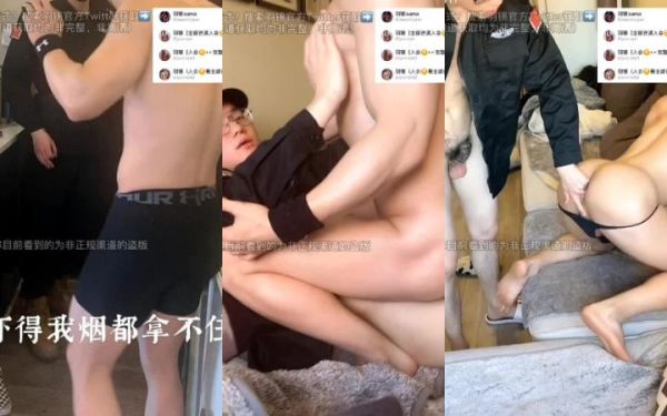 羽锡-被小区保安抓到发骚 上门来操我