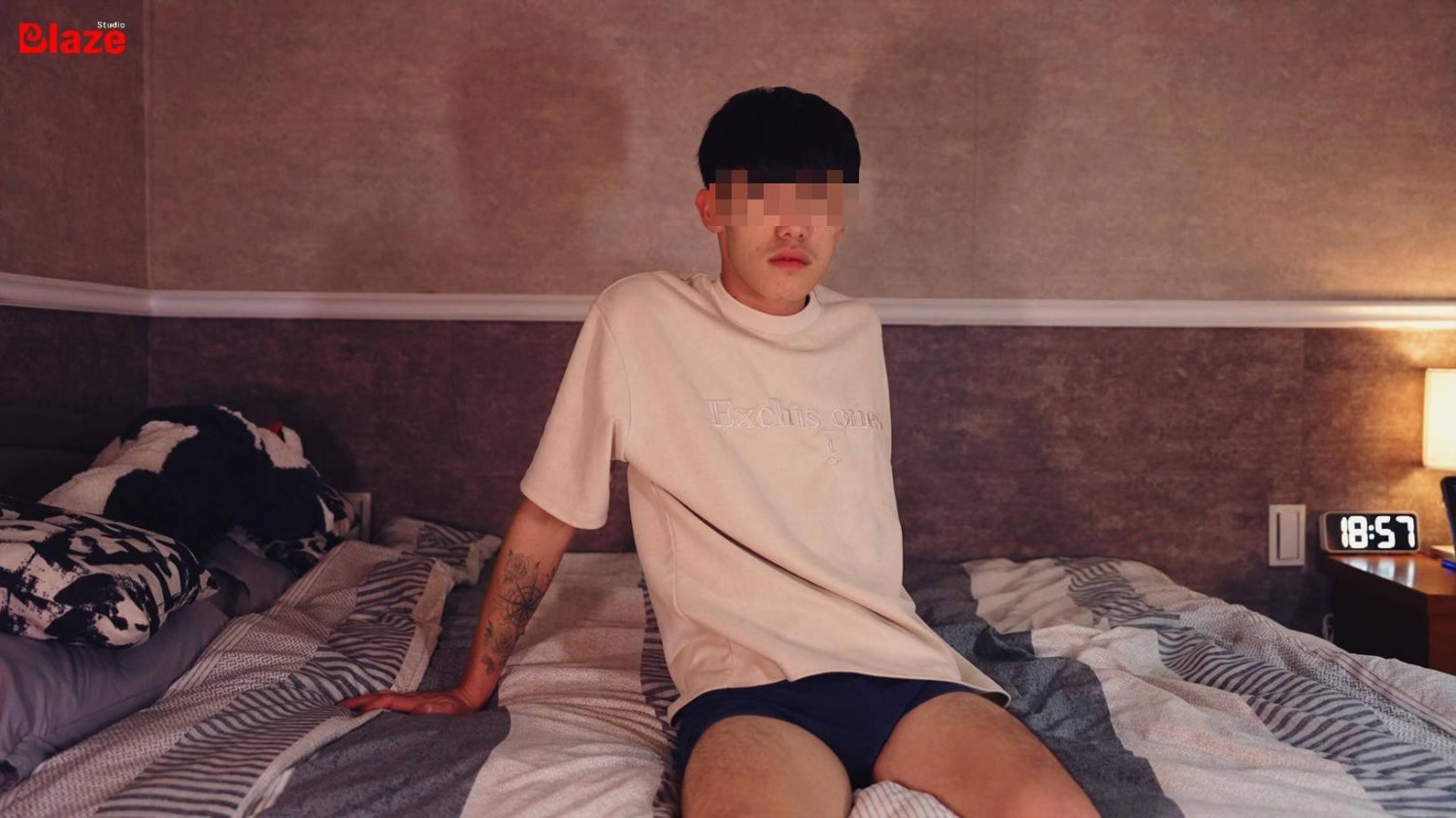 【炎摄工作室】男穴探險19公分大屌直男上