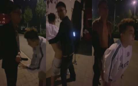 大晚上在马路边野战 后入猛干小零