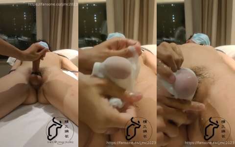 【精久绵长】狗狗被绑桌子上 用棉布责 射两次