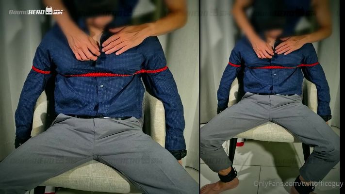 【TwitOfficeGuy】TwitOfficeGuy系列6第3部分：周一挤奶日忧郁（摄像头2）