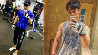 帅气型男自拍视频