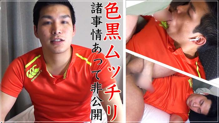 西麻布撮影所 – NS-1102 –  諸事情あって急遽公開!!色黒ムッチリ男子非公開アナルSEX!!